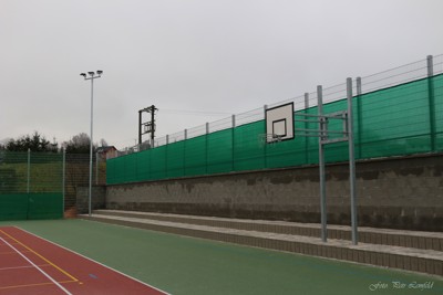 Dokončená sportoviště v areálu sokolovny