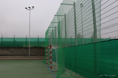 Dokončená sportoviště v areálu sokolovny