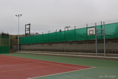 Dokončená sportoviště v areálu sokolovny