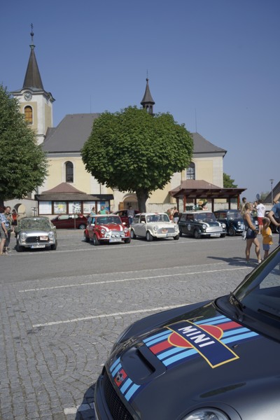 Sraz vozů Mini Cooper