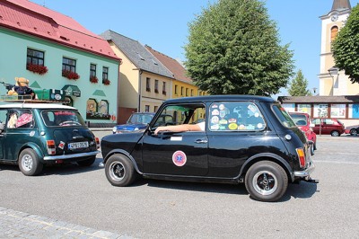 Sraz vozů Mini Cooper