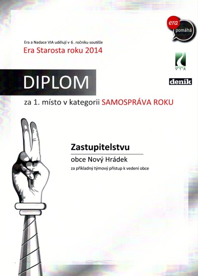 Soutěž starosta roku 2014