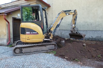 Úpravy prostoru kolem kostela