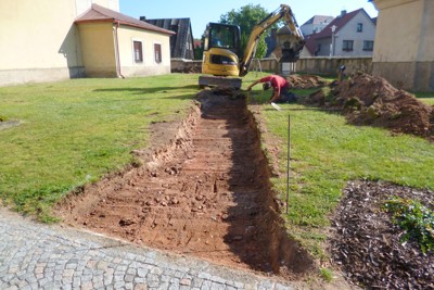 Úpravy prostoru kolem kostela