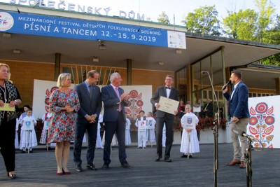 Vyhlášení výsledků celostátního kola soutěže vesnice roku 2019