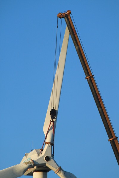 Demontáž větrných elektráren