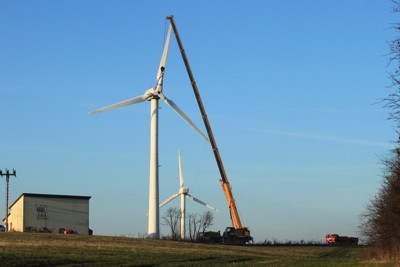 Demontáž větrných elektráren