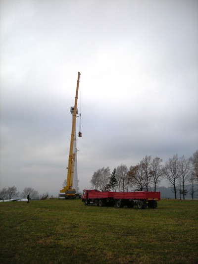 Demontáž větrných elektráren