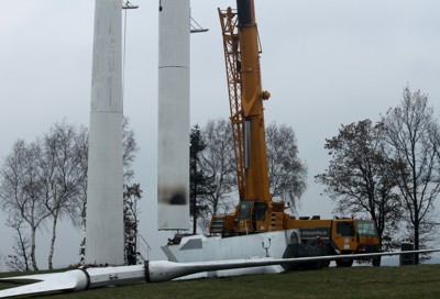 Demontáž větrných elektráren