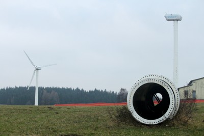Demontáž větrných elektráren