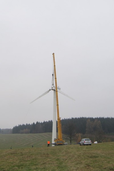 Demontáž větrných elektráren