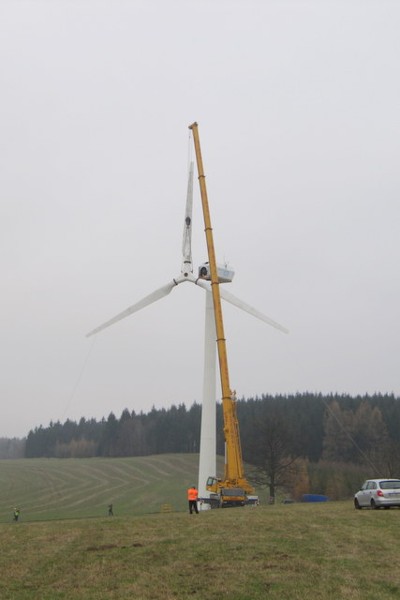 Demontáž větrných elektráren