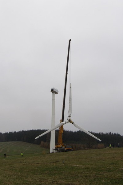 Demontáž větrných elektráren