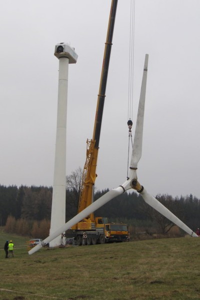 Demontáž větrných elektráren
