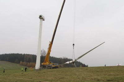 Demontáž větrných elektráren