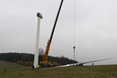Demontáž větrných elektráren