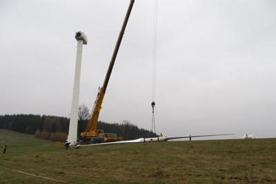 Demontáž větrných elektráren