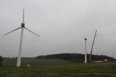 Demontáž větrných elektráren