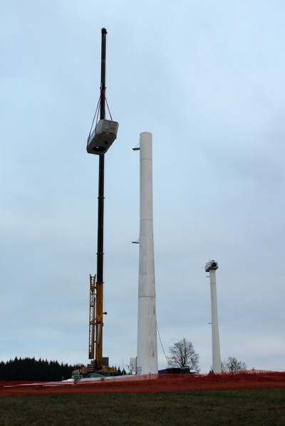 Demontáž větrných elektráren