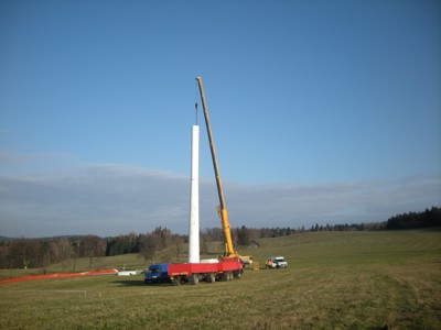 Demontáž větrných elektráren
