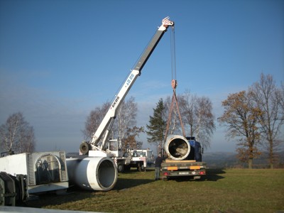Demontáž větrných elektráren
