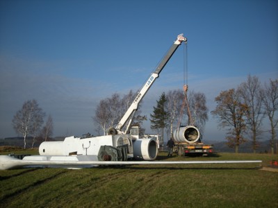 Demontáž větrných elektráren