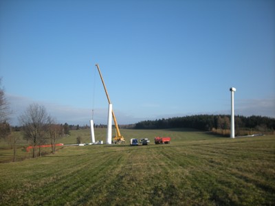 Demontáž větrných elektráren