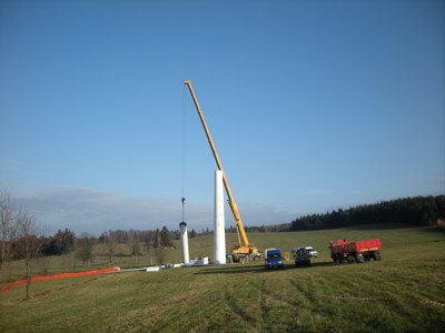 Demontáž větrných elektráren