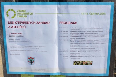 Den otevřených zahrad a ateliérů