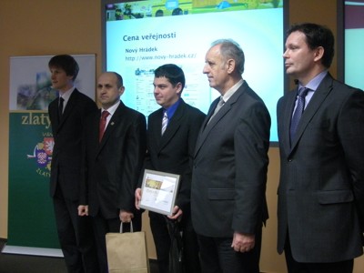 Vyhlášení výsledků soutěže Zlatý erb 2013