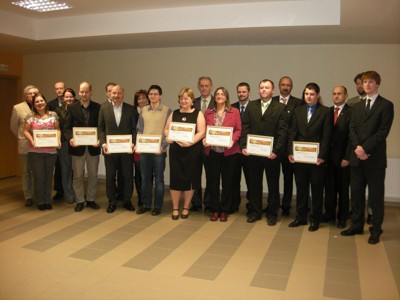 Vyhlášení výsledků soutěže Zlatý erb 2013