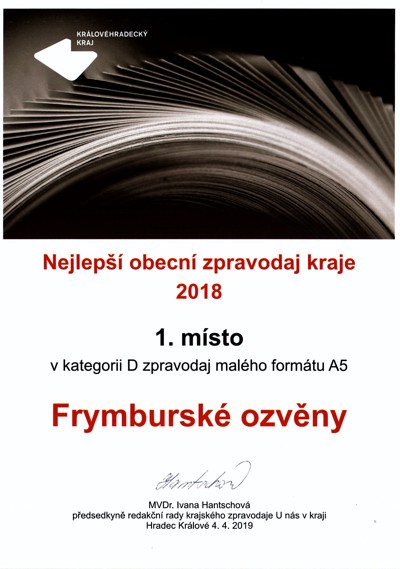 Ocenění Frymburských ozvěn